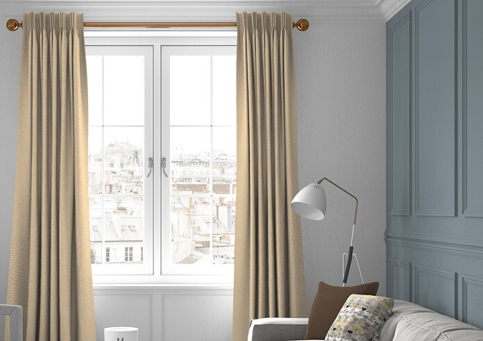 Nova, Oatmeal - Made to Measure Curtains - Image 3